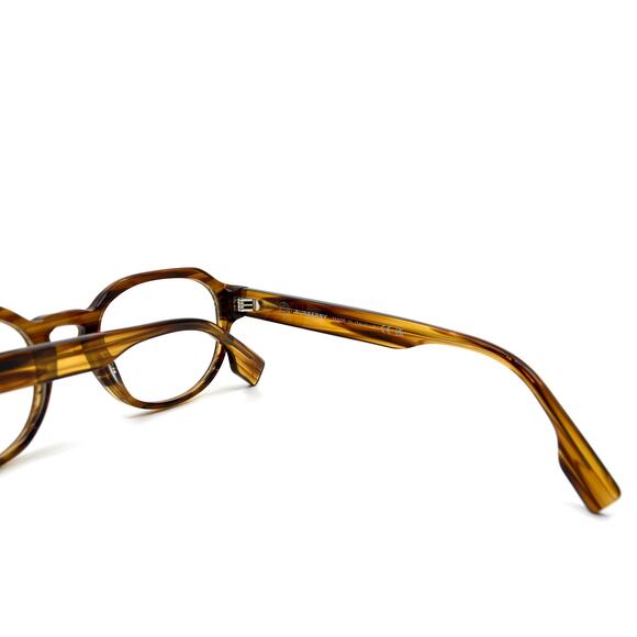 NEW BURBERRY BE2386 4096 BROWN STRIPED AUTHENTIC UNISEX EYEGLASSES FRAME - Picture 10 of 14